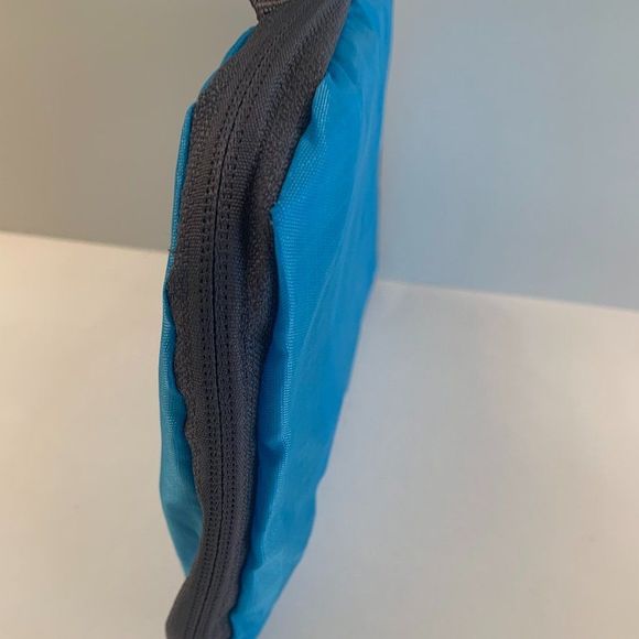 Foldable Waterproof Backpack-Gender Neutral - Blue - NWT - Picture 8 of 9